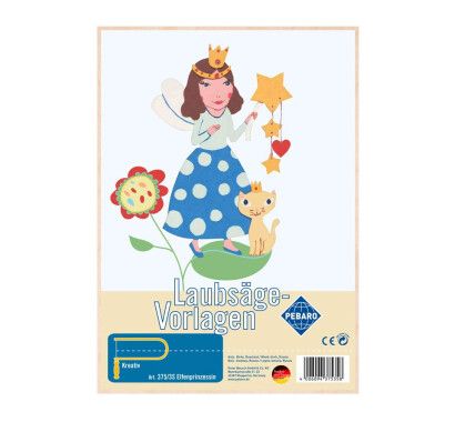 Фото - Заготовка из фанеры "Эльфийская принцесса" для выпиливания лобзиком Pebaro