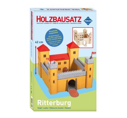 Фото - Заготовка из фанеры 3D пазл "Рыцарский замок" Pebaro