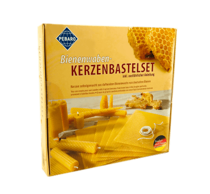 Фото -  Набір для виготовлення свічок із бджолиного воску Pebaro