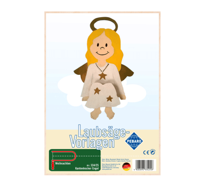 Фото - Заготовка із фанери "Ангел" для випилювання лобзиком Pebaro