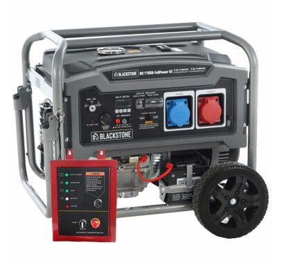Фото - Генератор бензиновий BlackStone BG 11050-FullPower ES + ATS та AVR — 7 кВт