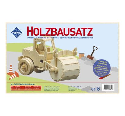 Фото - Заготовка из фанеры 3D пазл "Каток" Pebaro